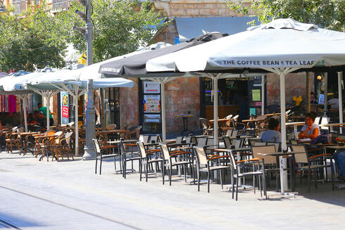 Empty restaurant in Jerusalem. Empty restaurant in Jerusalem.