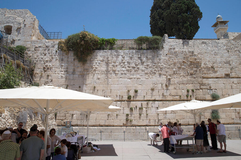 רחבת הכותל שמיועדת לזרם הרפורמים