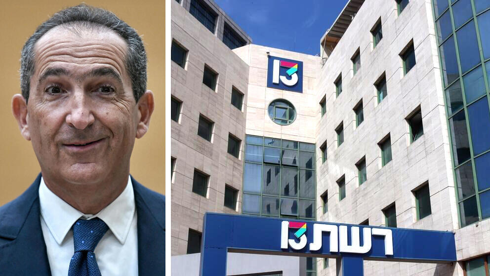 פטריק דרהי הבעלים של HOT לצד משרדי תחנת רשת 13