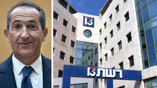 פטריק דרהי הבעלים של HOT לצד משרדי תחנת רשת 13