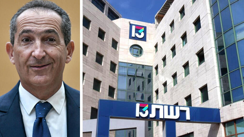 פטריק דרהי הבעלים של HOT לצד משרדי תחנת רשת 13