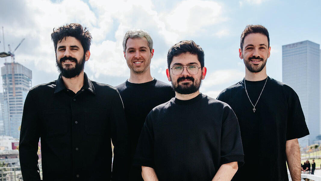 כירי Hypercore מימין דניאל פרייליך VP R&D דניאל ליכטנשטיין מנכ"ל תומר משה CTO דוד יהלומי COO