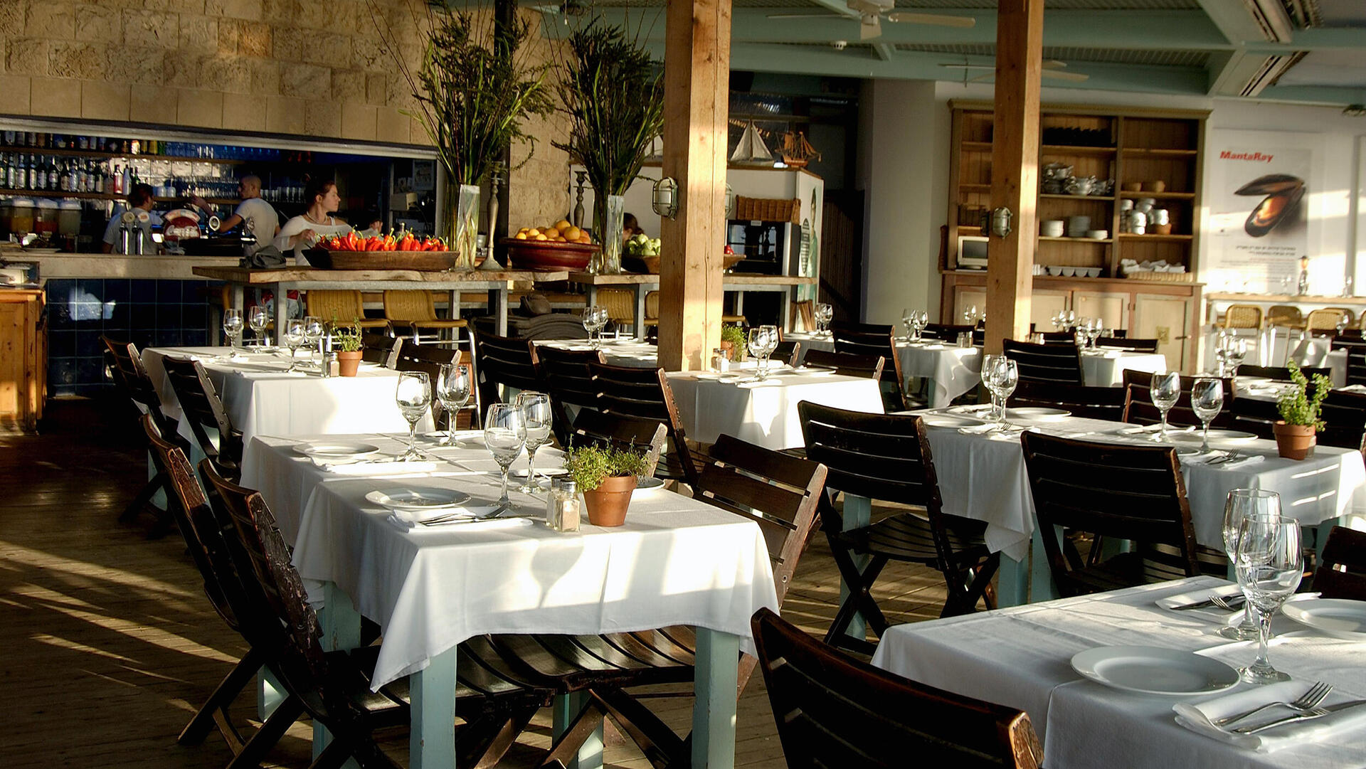 מסעדת מנטה ריי ב תל אביב