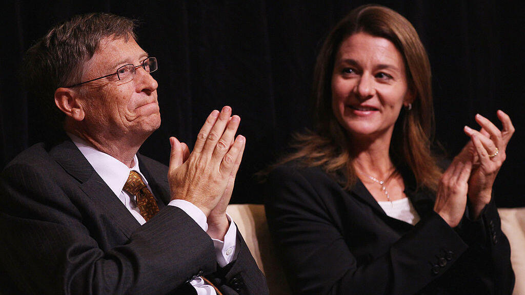 ביל ומלינדה גייטס (צילום: Win McNamee/Getty Images) ביל גייטס מלינדה גייטס