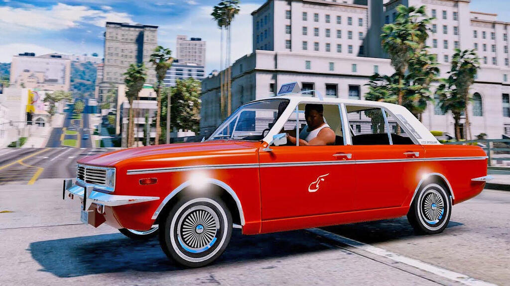 מונית פייקאן משנת 1972 בטהרן (צילום: Youtube) מונית פייקאן משנת 1972 ב טהרן איראן