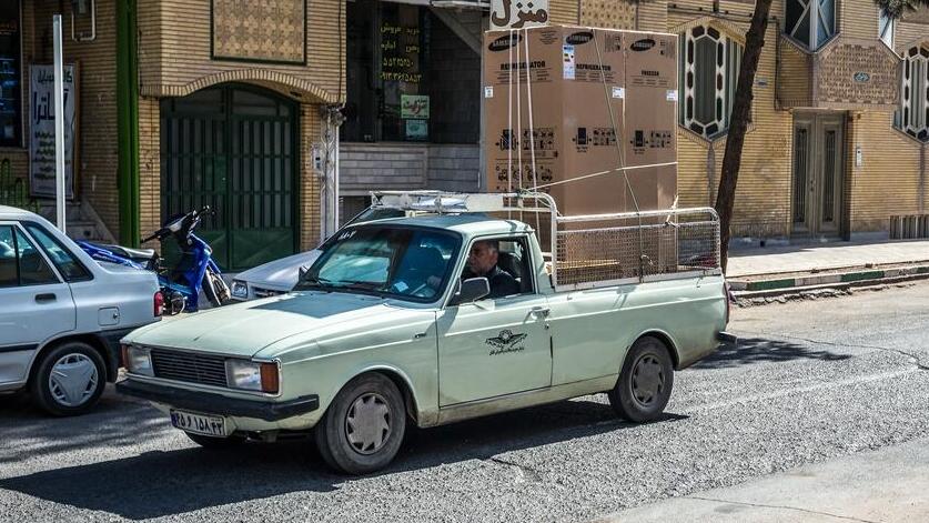 והיה גם טנדר פייקאן (צילום: Fotokon / Shutterstock) טנדר פייקאן בעיר קשאן באיראן