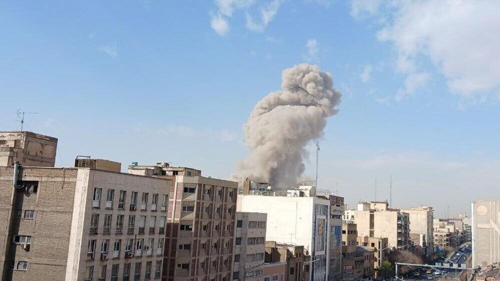 פיצוצים ב טהרן איראן 28.2.26