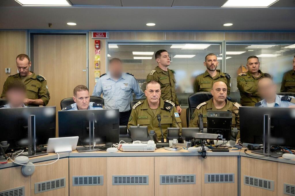 רמטכ"ל אייל זמיר מפקד חיל האוויר תומר בר וראש המוסד דדי ברנע תקיפה איראן יציאה מטוסים מבצע שאגת הארי