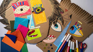 פנאי סדנת מסכות בסגנון פיקאסו