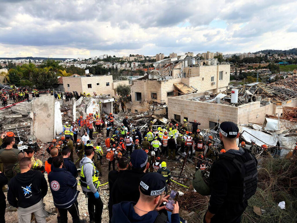 מלחמת שאגת הארי תיעוד זירה ב בית שמש פגיעה ישירה ב מקלט נפילה טיל