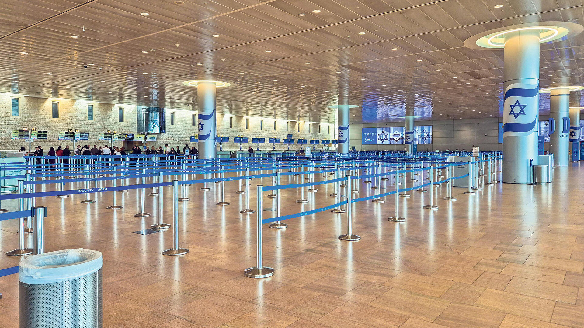 מלחמת שאגת הארי נתב"ג לאחר סגירת השמיים 1.3.26 