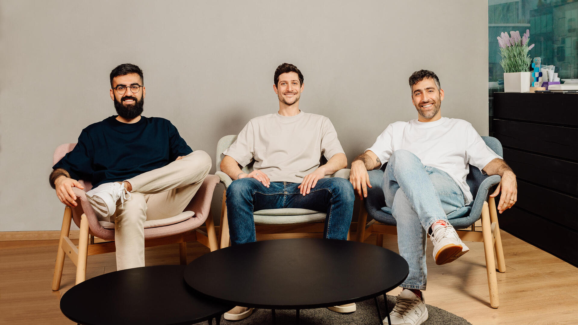 מייסדי Fig Security - ניר לויה דהן, גל שפיר, רועי חיימוף 