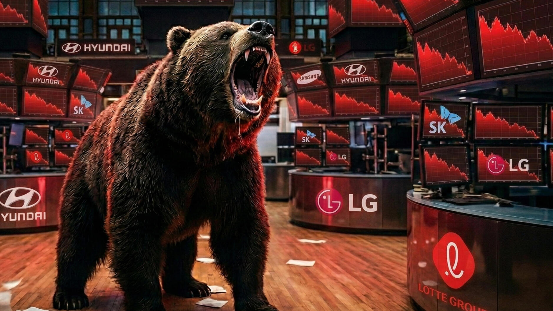 בורסת סיאול רועדת - ירדן רוז'נסקי