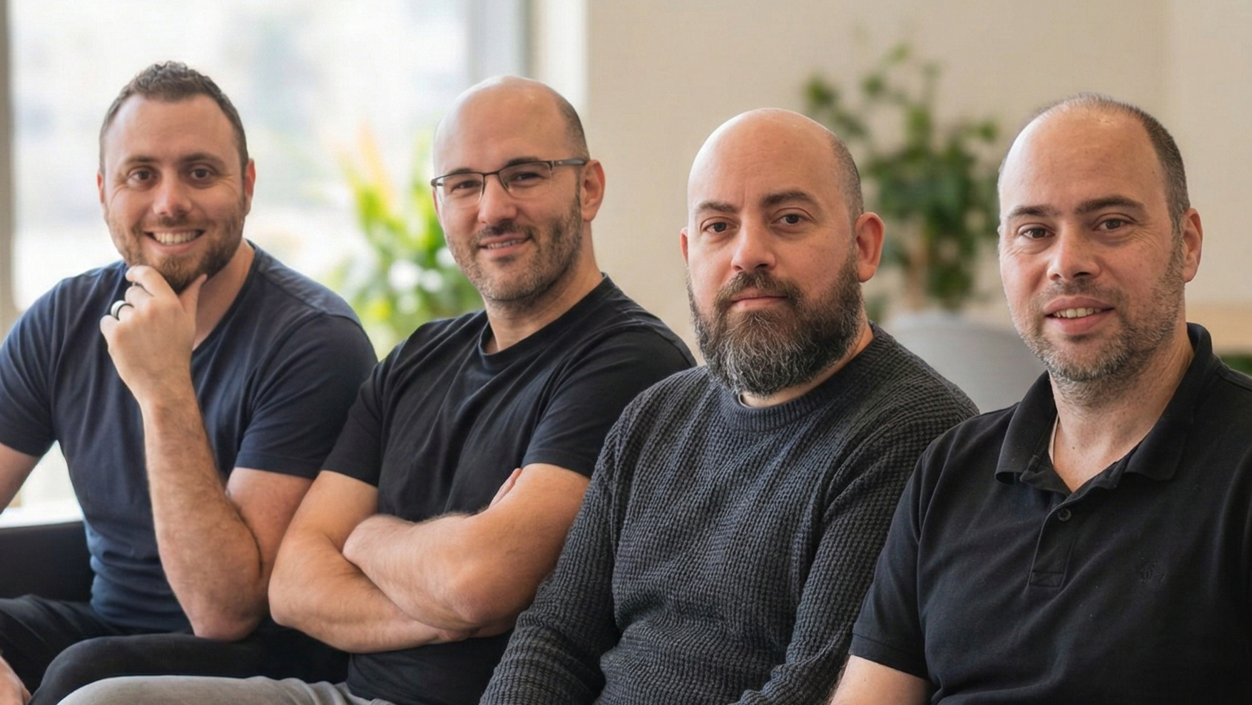מייסדי Reclaim Security: ברק קלינגהופר, יניב ווקסמן, רועי פרץ, אור וירניק