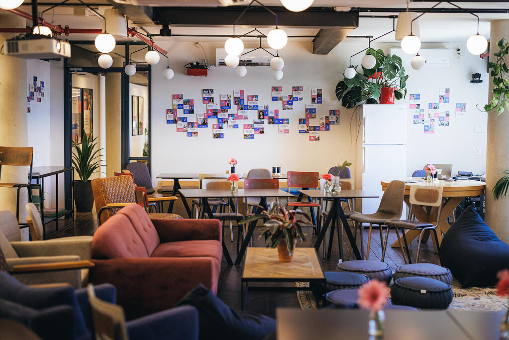 משרדי טיילור ברנדס 2 (צילום: Tailor Brands) משרדי טיילור ברנדס 2