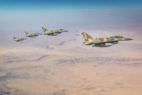 IDF fighter jets on their way to Iran. 