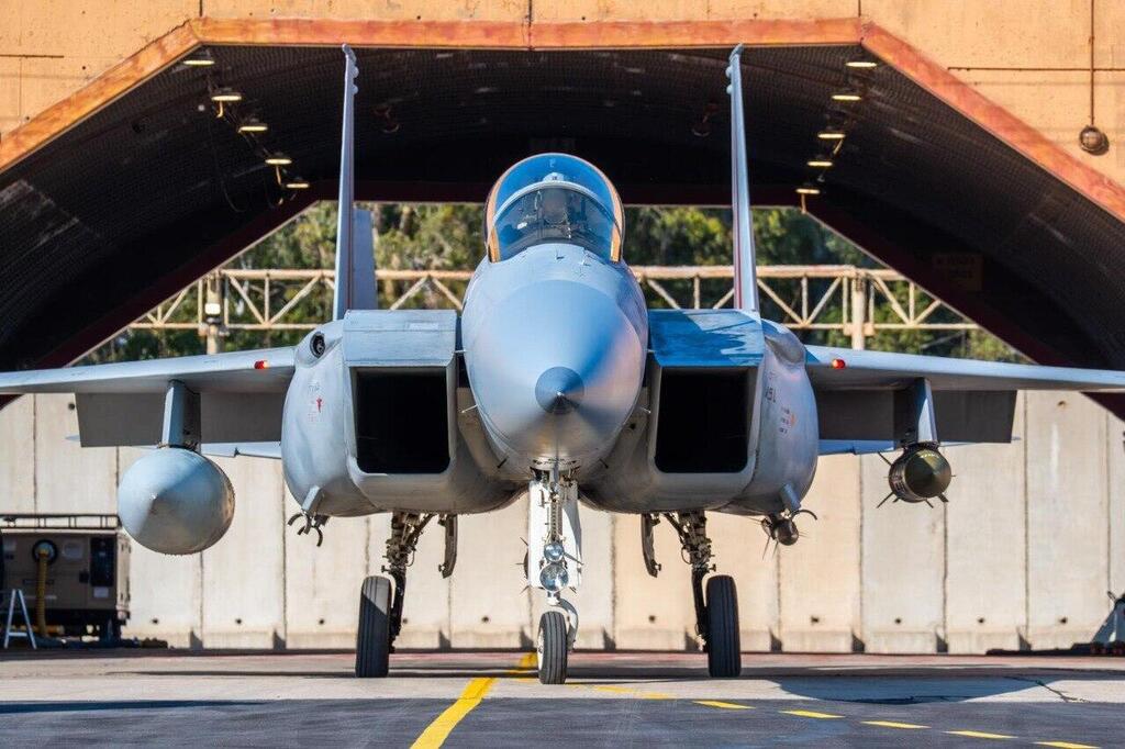 מטוס קרב ב בסיס תל נוף 5.3.26 שאגת הארי מלחמה עם איראן