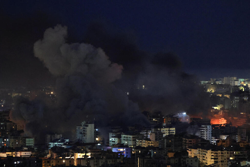 תקיפה 2 ב דאחייה ביירות לבנון חיזבאללה 6.3.26