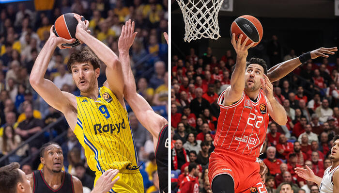 Roman Sorkin (left), Vasilije Micić 