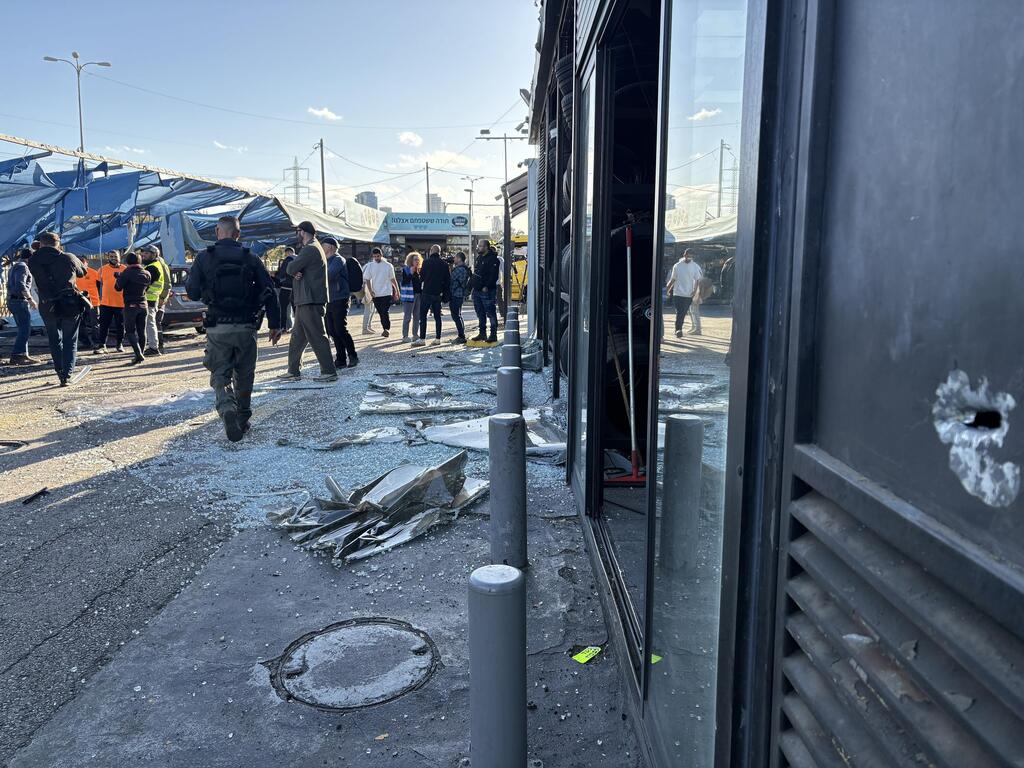 תל אביב מלחמה איראן טיל נפילה רוקח