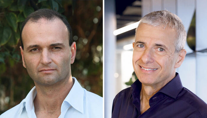 מימין יובל כהן מקרן פורטיסימו ו גיא ברנשטיין מנכ"ל פורמולה