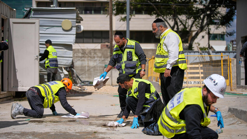צוות זק"א ב זירת נפילה ב יהוד 9.3.26