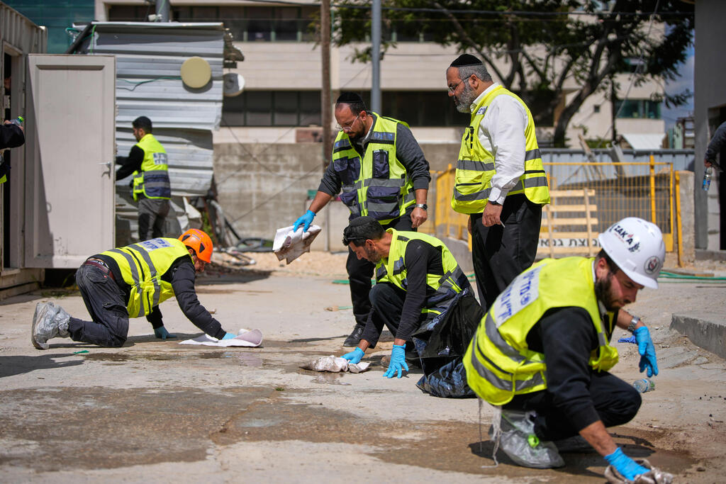 צוות זק"א ב זירת נפילה ב יהוד 9.3.26