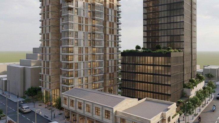 הדמיית מתחם חצר שפירא