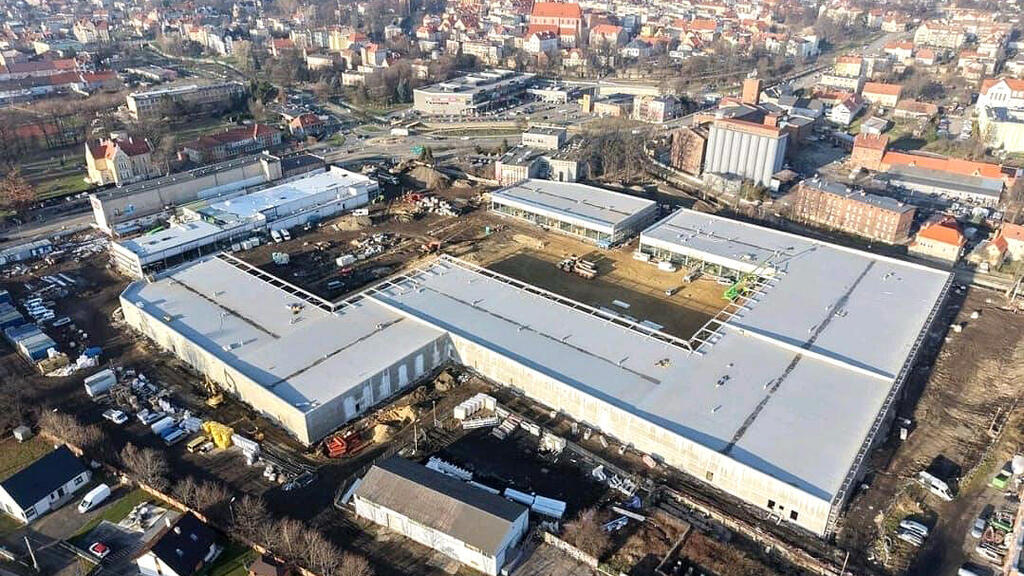 מרכז קניות שחברת ביג רכשה ב פולין