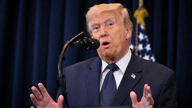 נשיא ארה"ב דונלד טראמפ 9 במרץ 2026