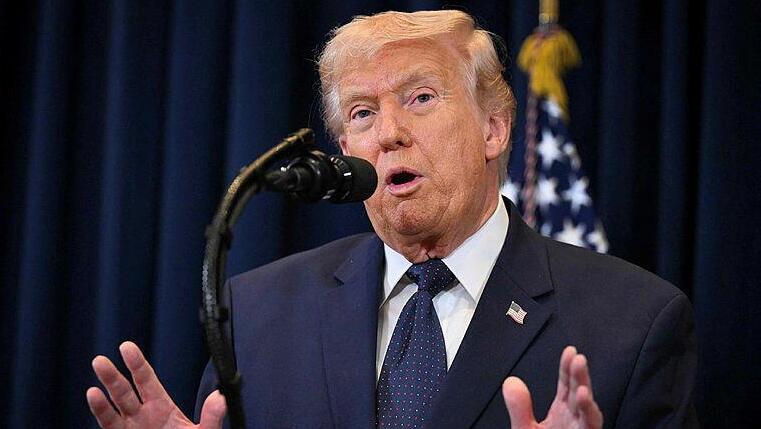 נשיא ארה"ב דונלד טראמפ 9 במרץ 2026