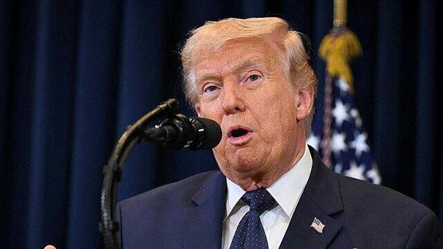 נשיא ארה"ב דונלד טראמפ 9 במרץ 2026