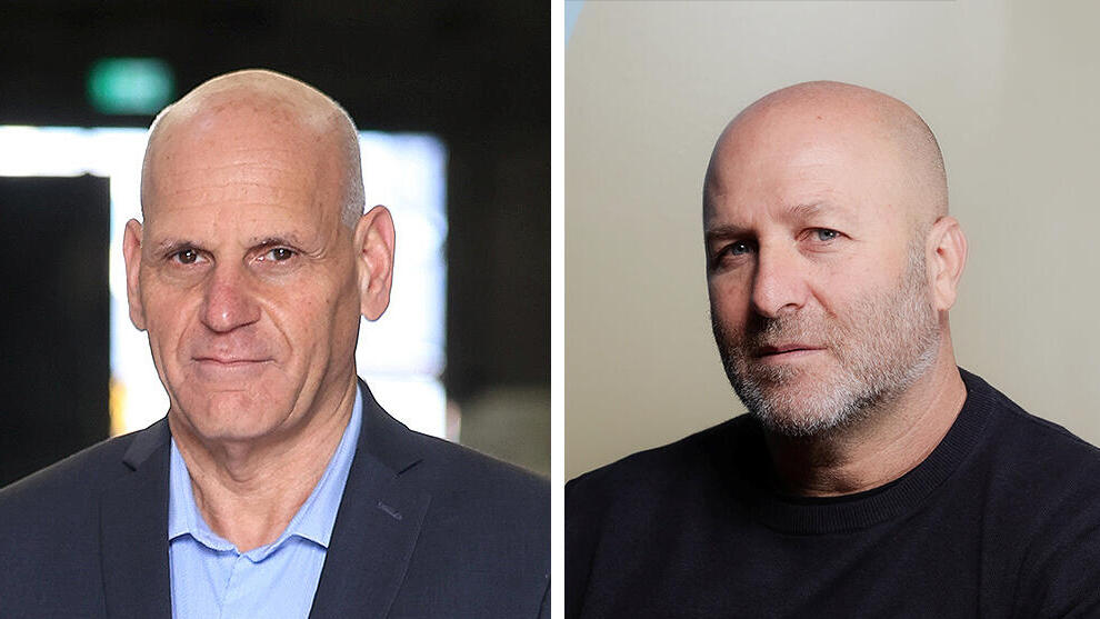 חן גולן יו"ר נקסט ויז'ן ו בצלאל מכליס מנכ"ל אלביט מערכות