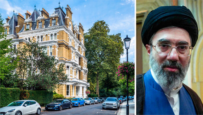 הקשר הישראלי לבתי היוקרה של חמינאי בלונדון