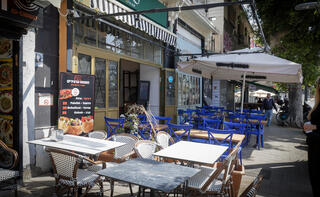 עסקים קטנים בתל אביב סגורים בזמן המלחמה