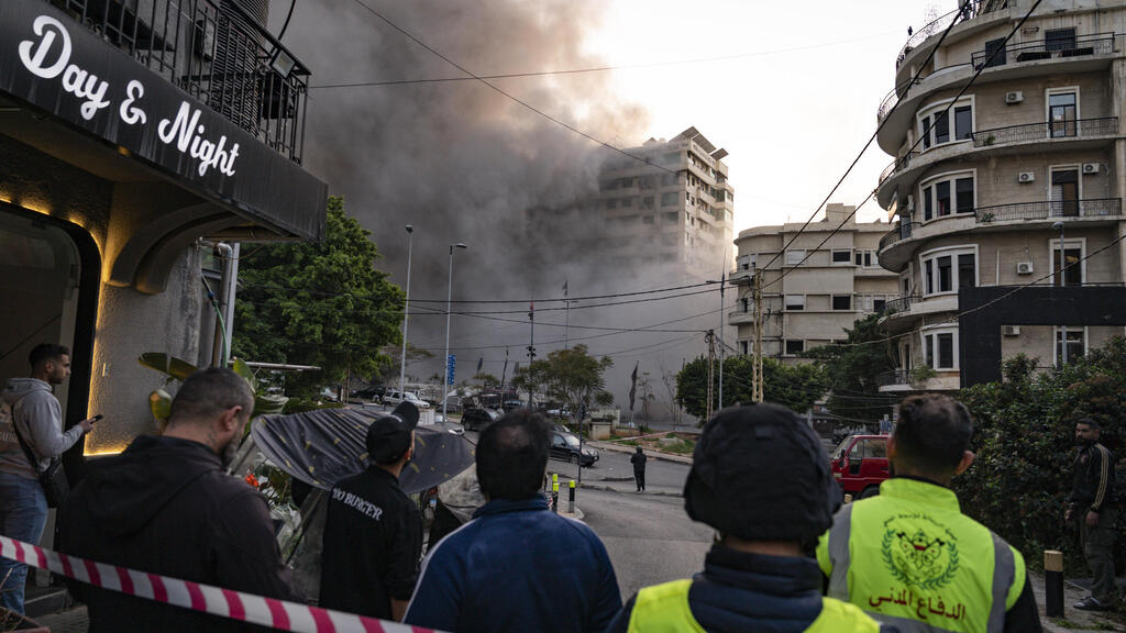 תקיפה 5 ב דאחייה ביירות לבנון 12.3.26