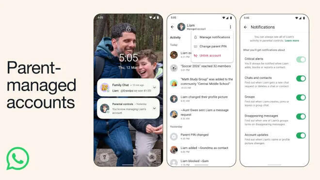 ווטסאפ פיצ'ר הורים שליטה ניהול ילדים 2
