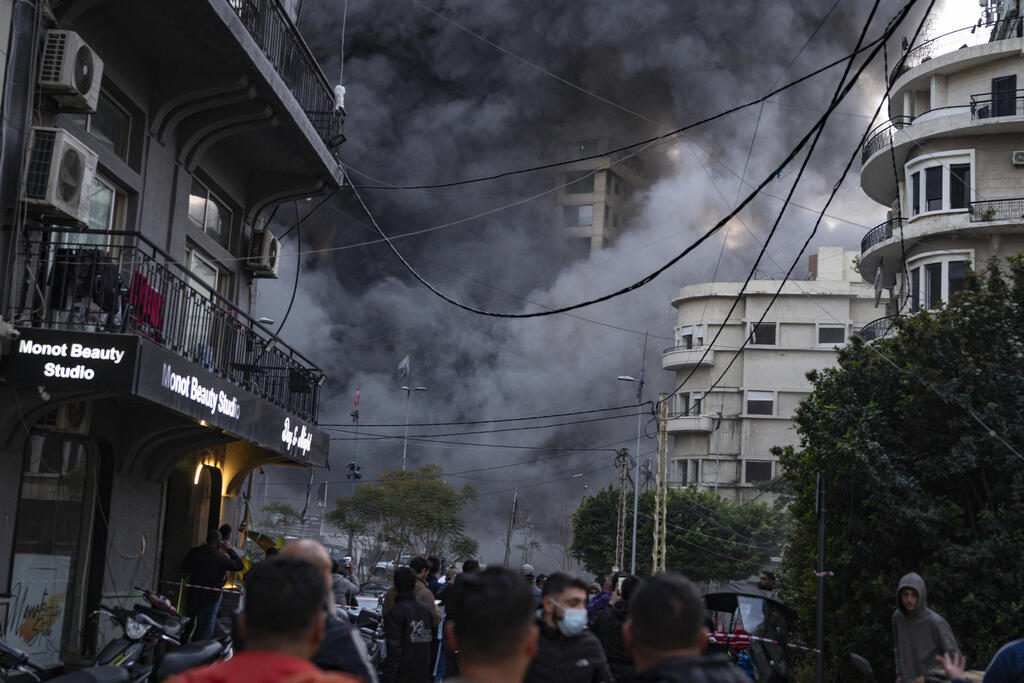 תקיפה 4 ב דאחייה ביירות לבנון 12.3.26