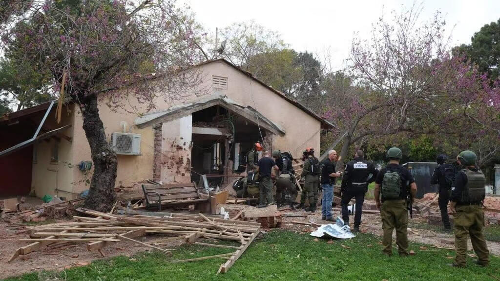 פגיעת טיל ב קיבוץ כברי