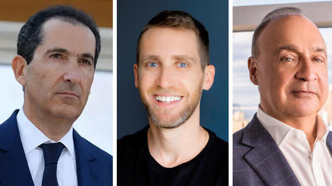 מימין לן בלווטניק אסף רפפורט ו פטריק דרהי - חדש