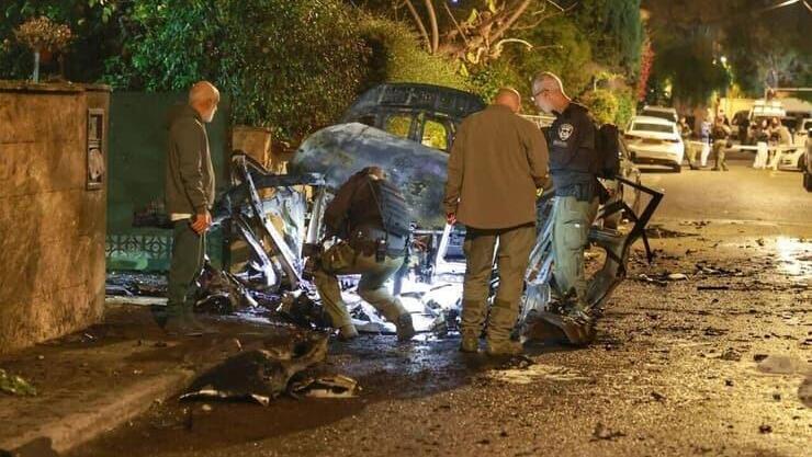 זירת נפילה בראשון לציון