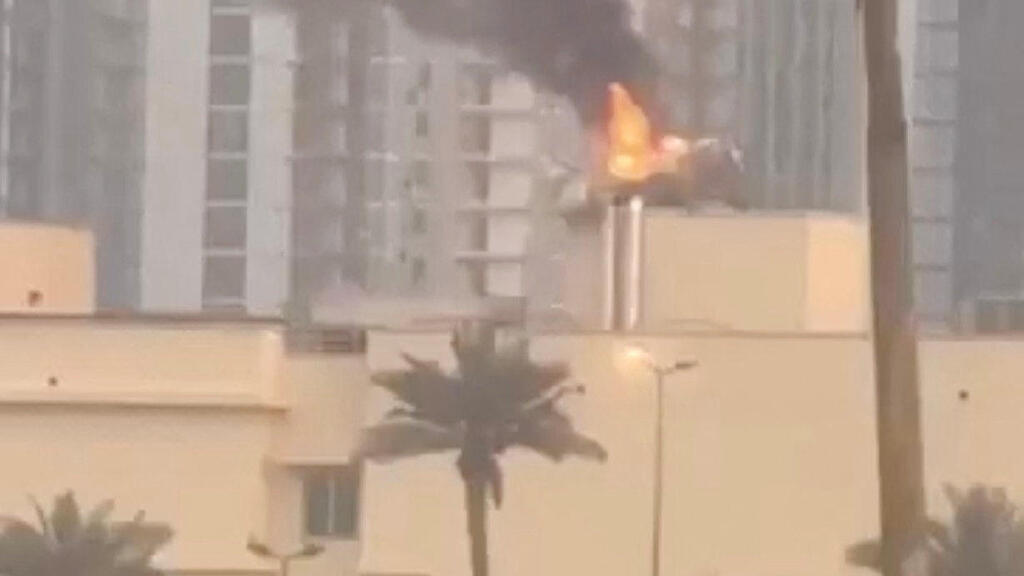 שגרירות ארה"ב ב בגדד עיראק הותקפה מלחמה עם איראן 14.3.26