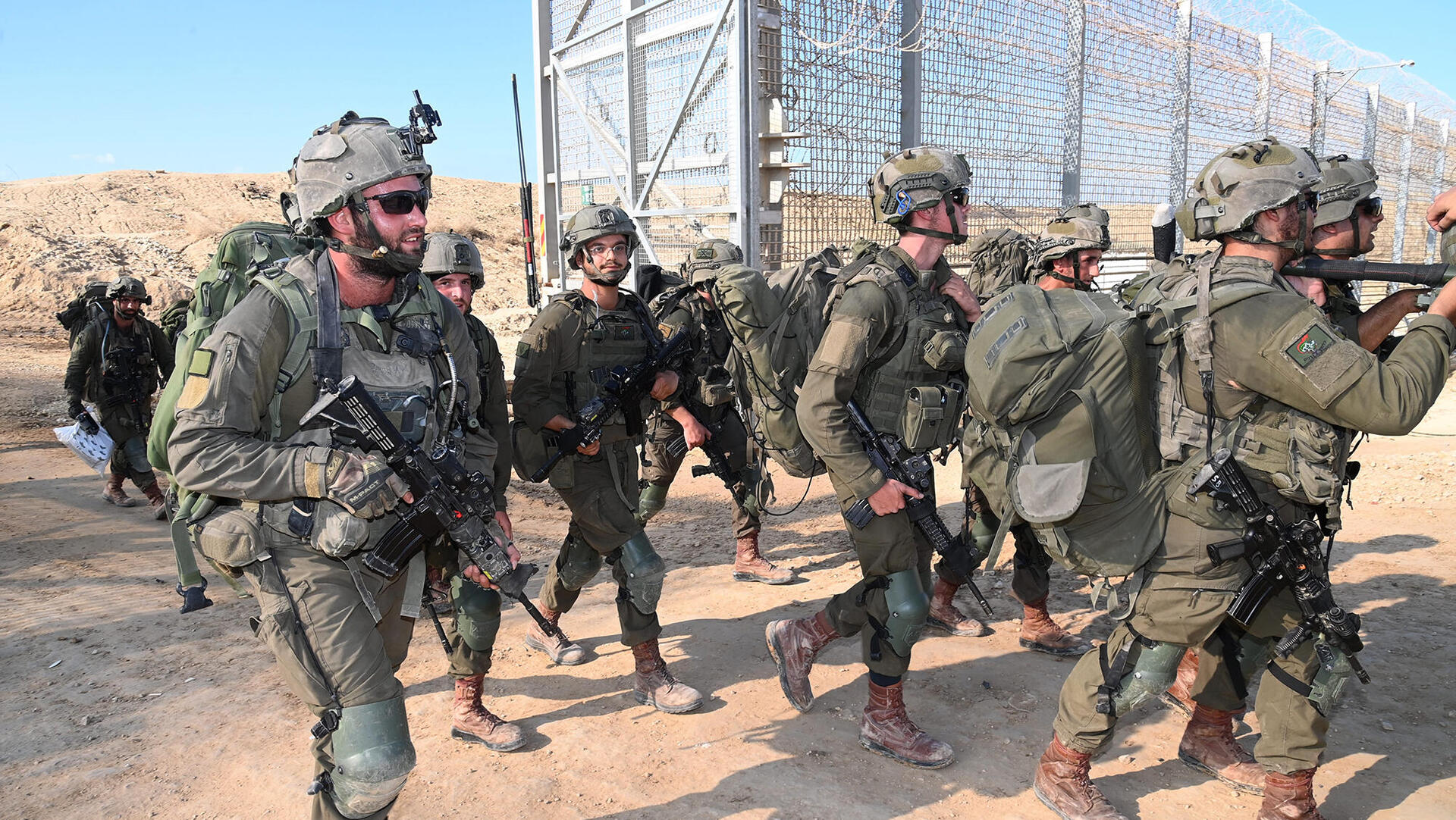 כוחות מילואים יוצאים מ רצועת עזה