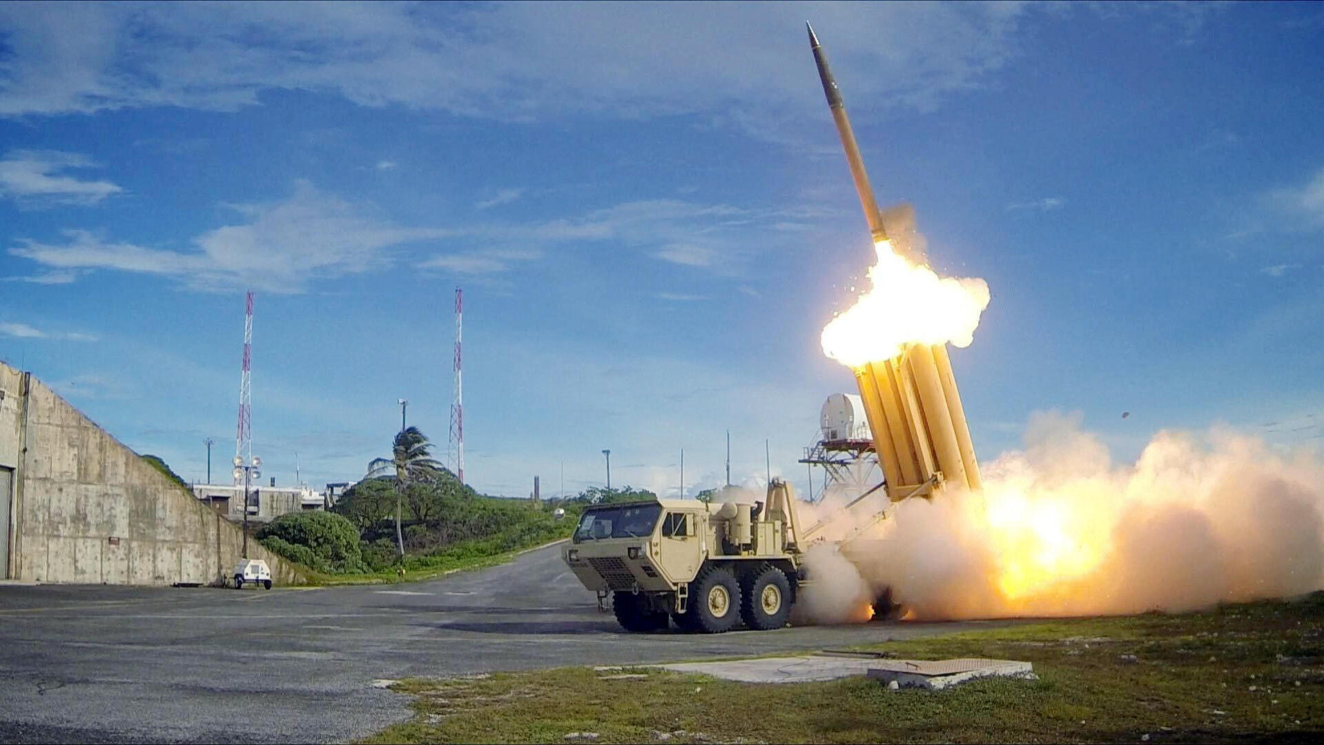 מערכת הגנה מפני טילים THAAD האמריקאית
