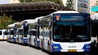 אוטובוס דן חניון אוטובוסים חברת דן רמת החיל תל אביב