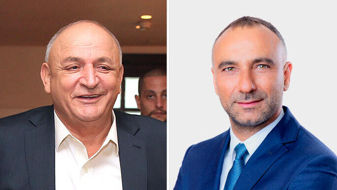 מימין יוסי אבו ו יצחק תשובה