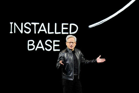 Jensen Huang at GTC 2026. 