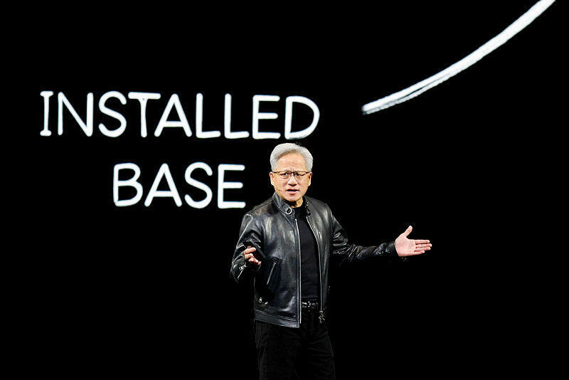 ג'נסן הוואנג ג'נסן הואנג מייסד אנבידיה ב ועידת GTC 2026