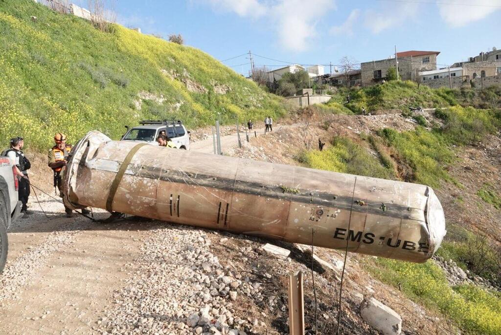 שבר יירוט צפת 16.3.26