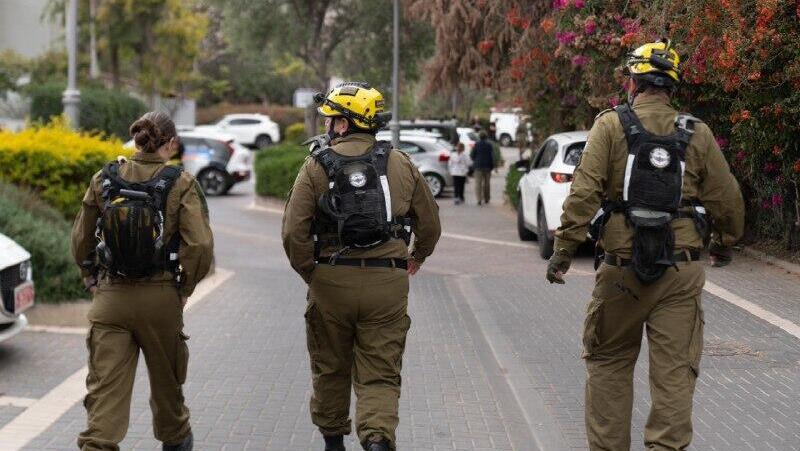 צה"ל כוחות פיקוד העורף במרכז הארץ 16.3.26 שאגת הארי מלחמה עם איראן